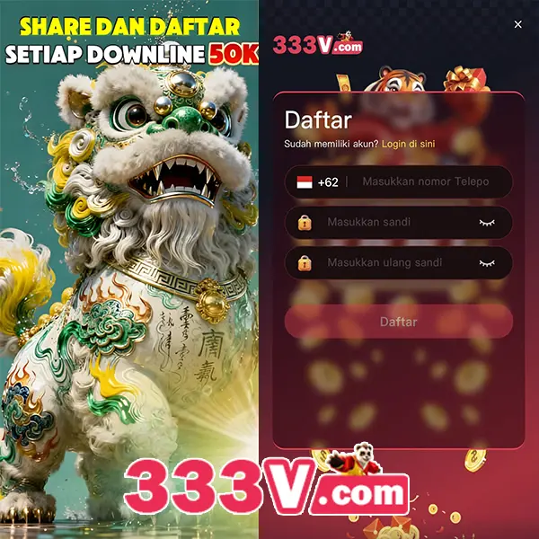 333v Masuk - 333v Resmi